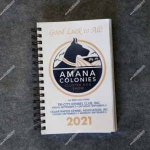 Amana Colonies Cluster Dog Show September 02,03,04,05 & 06-2021